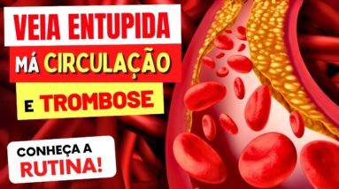 RUTINA contra VEIAS ENTUPIDAS, COÁGULOS, MÁ CIRCULAÇÃO e TROMBOSE - Veja ISSO!