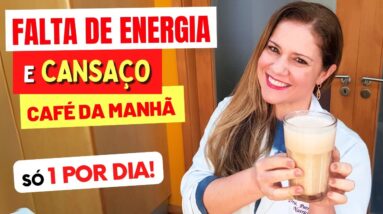 Só 1 POR DIA no Café da Manhã contra CANSAÇO e FALTA DE ENERGIA - Gostoso! (+ Fibras e Proteínas)