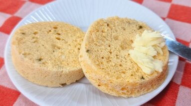 SUBSTITUA O PÃO em 2 MIN! Low Carb, Sem Trigo e Leite - Quase ZERO CARBOIDRATOS, Fácil e Fofinho!