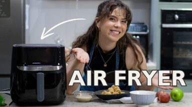 3 RECEITAS FÁCEIS PARA AIR FRYER | Marina Morais