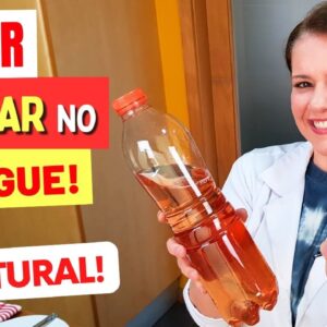 Bebida para BAIXAR AÇÚCAR NO SANGUE - Rápido, Gostoso, Fácil, Barato e Saudável - 100% Natural!