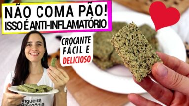 TRITURO AS SEMENTES E FAÇO O LANCHE ANTI-INFLAMATÓRIO MAIS FÁCIL DA VIDA! NÃO COMPRO MAIS PÃO!