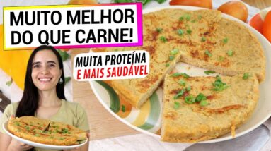 MUITO MELHOR QUE CARNE! MISTURE A LENTILHA E A BATATA DOCE! TEM MUITA PROTEÍNA E É SAUDÁVEL!