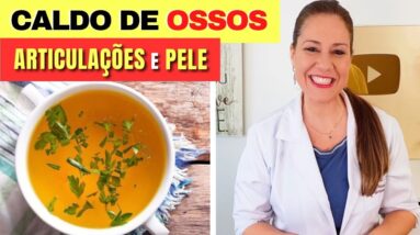 10 Benefícios do CALDO DE OSSOS, RECEITA e COMO CONSUMIR (Articulações, Ossos, Pele e mais)