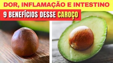 9 Benefícios do CAROÇO DE ABACATE (Dor, Inflamação, Intestino e mais) - Receitas e Como Usar