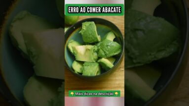 ERRO AO COMER ABACATE - Não Faça Mais Isso!