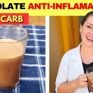 CHOCOLATE QUENTE LOW CARB, ANTI-INFLAMATÓRIO e Rico em PRÓTEINAS - Delicioso, Fácil e Rápido