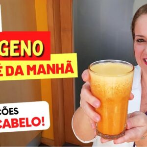 CAFÉ DA MANHÃ com MAIS COLÁGENO de Todos - Bom para Pele, Cabelos e Articulações