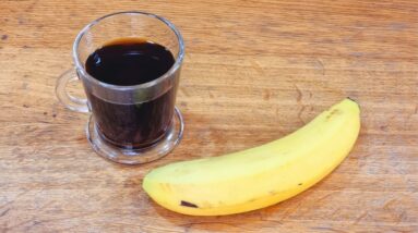 Misture CAFÉ e BANANA e vai VICIAR nessa DELÍCIA! Sem Farinha, Açúcar e Leite - Rápido e Fácil