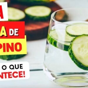 Beba ÁGUA COM PEPINO e VEJA O QUE ACONTECE - Use ASSIM!