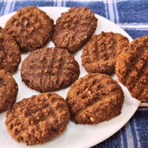 Só 3 INGREDIENTES! Biscoito SEM FARINHA, AÇÚCAR, LEITE e OVO - Menos Carboidratos e + Fibras