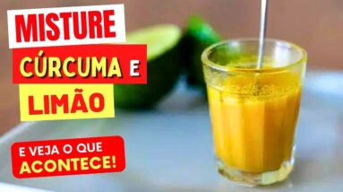 Misture CÚRCUMA com LIMÃO e Veja o que ACONTECE com Você! (USE ASSIM)