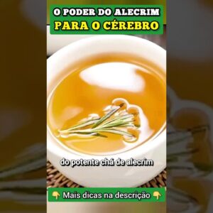 O PODER DO ALECRIM para o CÉREBRO!