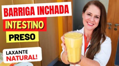 Café da Manhã para BARRIGA INCHADA e INTESTINO PRESO - LAXANTE NATURAL Gostoso, Rápido e Fácil