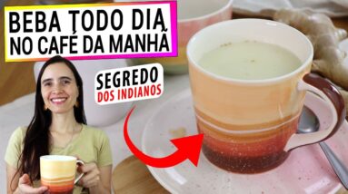 BEBA TODAS AS MANHÃS PARA MAIS SAÚDE E DISPOSIÇÃO! BEBIDA MUITO FÁCIL E ANTI-INFLAMATÓRIA!