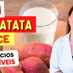 O Famoso SUCO DE BATATA DOCE - Benefícios Impressionantes, Como Fazer Certo e Quando Tomar!