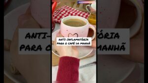 Bebida anti-inflamatória para o seu café da manhã. Fácil e deliciosa!