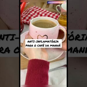 Bebida anti-inflamatória para o seu café da manhã. Fácil e deliciosa!