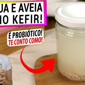 É MAIS FÁCIL E É PROBIÓTICO COMO KEFIR! SÓ USE AVEIA E ÁGUA! TE CONTO O SEGREDO!