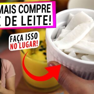 FAÇA ISSO NO LUGAR DO CREME DE LEITE! MUITO MAIS SAUDÁVEL E AINDA É FÁCIL! NÃO PARO MAIS DE FAZER!