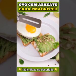 OVO com ABACATE para EMAGRECER