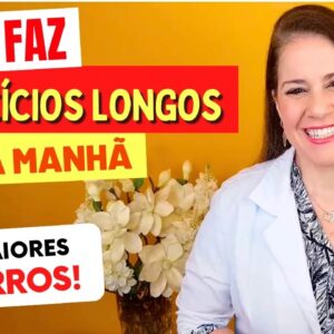 4 ERROS de quem FAZ EXERCÍCIOS LOGO PELA MANHÃ