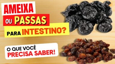 AMEIXA ou PASSAS para o INTESTINO? O que você PRECISA SABER!