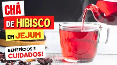 CHÁ DE HIBISCO EM JEJUM - Veja ISSO! Benefícios, Cuidados e Dicas