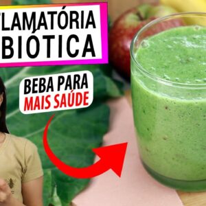 TOME TODO DIA ESTA BEBIDA ANTI -NFLAMATÓRIA E PROBIÓTICA MUITO FÁCIL! É IMPERDÍVEL PARA A SAÚDE!