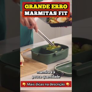 GRANDE ERRO em MARMITAS FIT