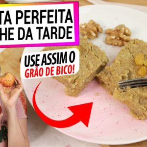 GRÃO DE BICO E MAÇÃ, MISTURE ASSIM PARA MAIS SAUDE! FAÇA ISSO PARA UM LANCHE SAUDÁVEL DELICIOSO!