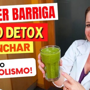 Suco para PERDER BARRIGA, DESINFLAMAR, TIRAR A FOME e INTESTINO - Fácil, Gostoso, Rápido e Barato