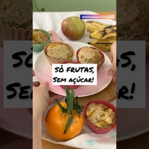 Só frutas pra adoçar! É inacreditável! Nunca mais use açúcar!