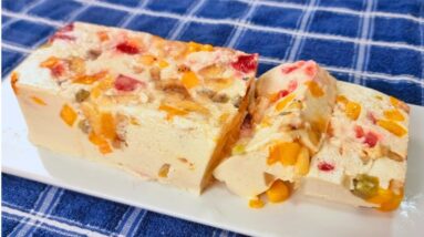 Delícia de FRUTAS, Sem Açúcar, Sem Creme de Leite, Fácil, Rápido e Poucas Calorias - Irresistível!
