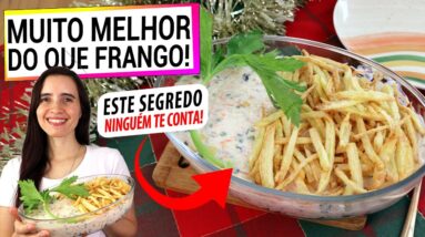 MUITO MELHOR QUE FRANGO, FAÇA ISSO E SURPREENDA A TODOS NO NATAL! FÁCIL E MAIS SAUDÁVEL!