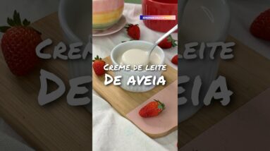 Use aveia pra fazer creme de leite! Não compre no mercado!