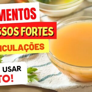 7 Alimentos para OSSOS FORTES e ARTICULAÇÕES SAUDÁVEIS! (e Como Usar)