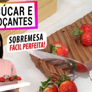 ADEUS AÇÚCAR COM ESTA SOBREMESA REFRESCANTE DE VERÃO! FÁCIL, VEGANA E S/ GLÚTEN! SÓ FRUTA PRA ADOÇAR