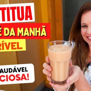 CAFÉ DA MANHÃ de 4 INGREDIENTES, ANTI-INFLAMATÓRIO, + FIBRAS E PROTEÍNAS (Fácil, Rápido e Saudável)