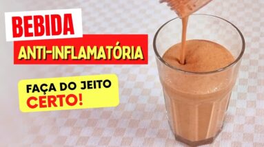 VITAMINA ANTI-INFLAMATÓRIA e PROBIÓTICA! Fácil, Deliciosa, + Fibras e Proteínas, Cremosa e Barata