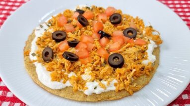 DELICIOSA, LOW CARB, SAUDÁVEL e de FRIGIDEIRA! Rápida, Poucas Calorias, + Proteínas e Fibras - Fácil