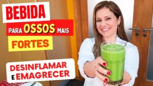 Suco para OSSOS FORTES E ARTICULAÇÕES, DESINFLAMAR e EMAGRECER! Fácil, Low Carb, Leve e Barato