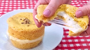 Só 2 MIN, 3 INGREDIENTES e quase ZERO CARBOIDRATOS - Pão Fofinho, Saudável, Barato e Delicioso