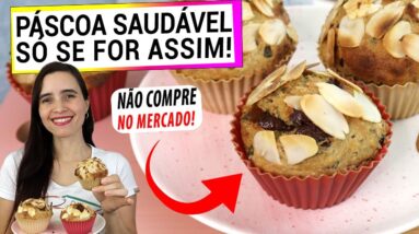 É MELHOR PRA SUA PÁSCOA! PARE DE COMPRAR NO MERCADO! É SAUDÁVEL E FÁCIL! VEGANA, SEM GLÚTEN E AÇÚCAR