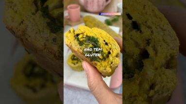 Parei com o glúten e a farinha refinada depois desta receita! Tão fácil e saudável!