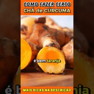 Você Faz ERRADO o Chá de Cúrcuma? Veja o Jeito Certo! ☕🟠