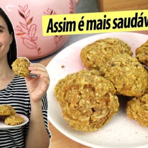 Depois que juntei abóbora com aveia, meu café da tarde mudou para melhor! Fácil e mais saudável!